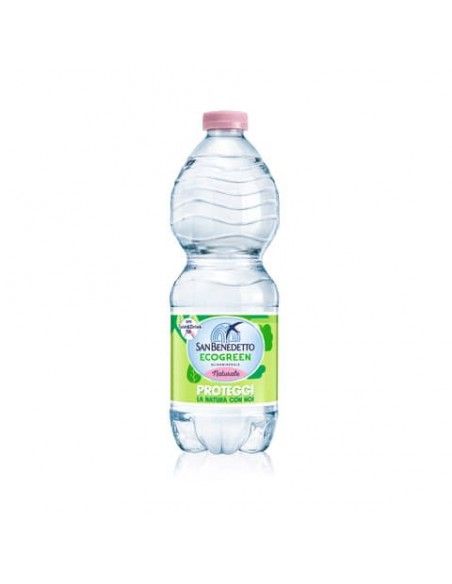 Acqua minerale 500 ml San Benedetto Ecogreen naturale in conf. da 24 pezzi - 1883