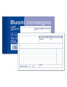 Blocco buoni di consegna O.C.L. 50x2 copie autoricalcanti - 15x10 cm 0231N