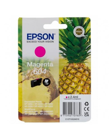 Cartuccia 604 magenta Epson  C13T10G34010