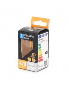 Lampadina a filamento LED luce calda 4W G45 - E14 - 470 lumen Aigostar ø45xH.78 mm - B10106AM6