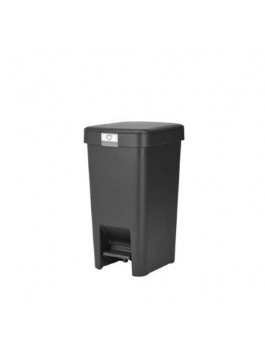 Pattumiera a pedale Brabantia StepUp per raccolta differenziata - capacità 10 L - dark grey - 800344