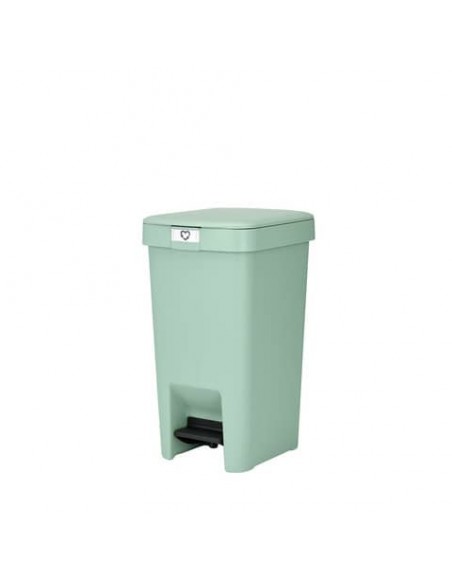 Pattumiera a pedale Brabantia StepUp per raccolta differenziata - capacità 10 L - jade green - 800368
