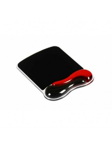 Tappetino per mouse Kensington Duo Gel Wave nero/rosso 62402