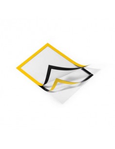 Cornice espositiva Durable DURAFRAME® formato A4 - conf. 2 pz - giallo - 4872-04