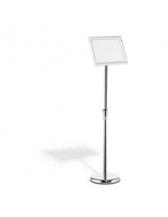 Espositore da pavimento Durable con cornice a scatto in alluminio formato A4 4798-23