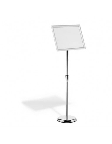 Espositore da pavimento Durable con cornice a scatto in alluminio formato A3 4799-23