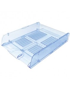 Vaschette portacorrispondenza azzurro trasparente Arda Classic A4 in conf. da 10 - TR25310BL
