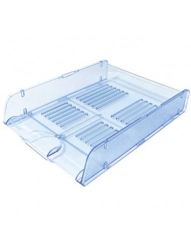 Vaschette portacorrispondenza azzurro trasparente Arda Classic A4 in conf. da 10 - TR25310BL