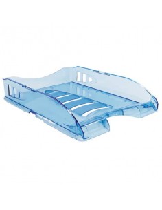 Vaschetta portacorrispondenza Arda Sunrise Classic A4 in conf. 10 azzurro trasparente - TR75510BL