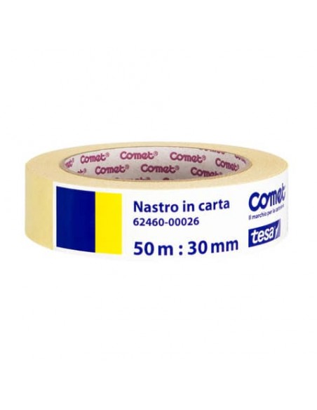 Nastro adesivo in carta Comet® Mascheratura 30 mm x 50 m - 62460-00026-00