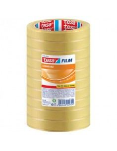 Nastro adesivo Tesafilm® standard trasparente 15 mm x 66 m - in conf. 10 - 57388-00001-01
