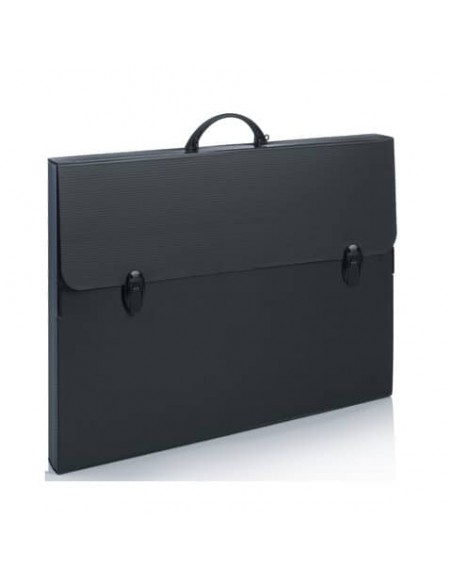 Valigetta in PPL Favorit Every Line Total Black 52x73x3 cm - 100501107