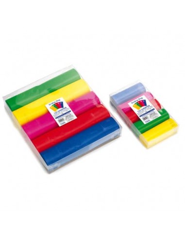 Buste Favorit Smiling Bag con manico e soffietto in PE sp. 60 μm 14+3+3x32 cm in conf. 125 - 100501267