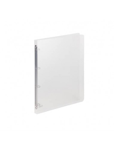 Raccoglitore Favorit Lumina in PPL A4 4 anelli tondi Ø 15 mm - 22x30 cm - trasparente neutro - 400083622