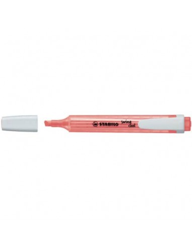 Evidenziatori Swing Cool Fluo Stabilo rosso - 275/40