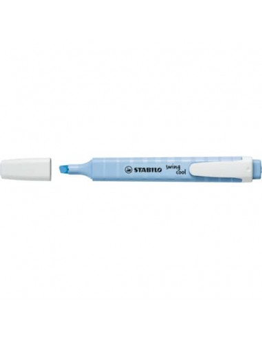 Evidenziatore Swing Cool Pastel Stabilo azzurro ghiaccio - 275/111-8