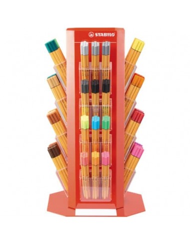 Espositore 480 fineliner Stabilo Point 88® 0