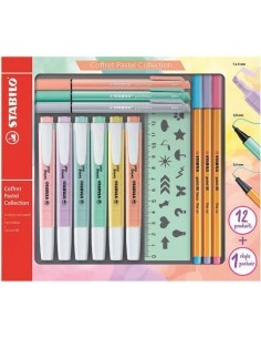 Pastel collection Stabilo in set 6 colori assortiti conf. 13 pezzi IT/87-2915