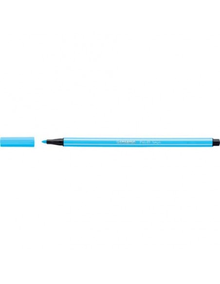 Pennarelli Stabilo Pen 68 tratto 1 mm blu neon 68/031