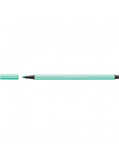 Pennarelli Stabilo Pen 68 tratto 1 mm verde ghiaccio 68/13