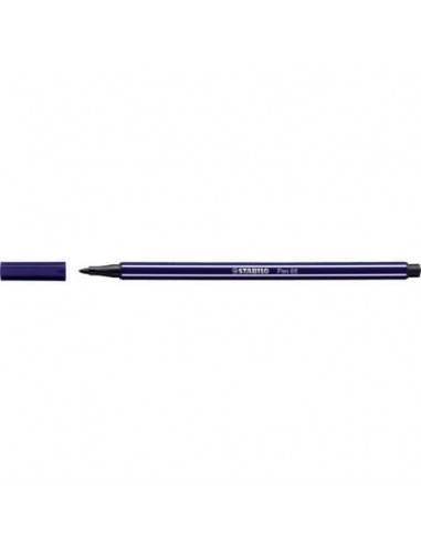 Pennarelli Stabilo Pen 68 tratto 1 mm blu prussia 68/22
