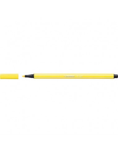 Pennarelli Stabilo Pen 68 tratto 1 mm giallo limone 68/24