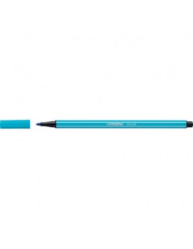 Pennarelli Stabilo Pen 68 tratto 1 mm blu chiaro 68/31