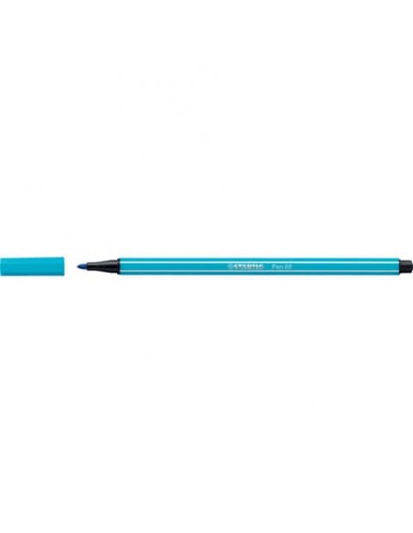 Pennarelli Stabilo Pen 68 tratto 1 mm blu chiaro 68/31