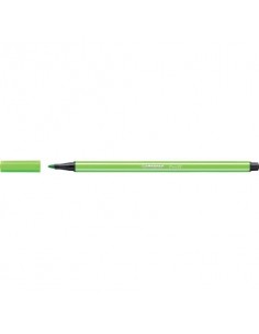 Pennarelli Stabilo Pen 68 tratto 1 mm verde chiaro 68/33