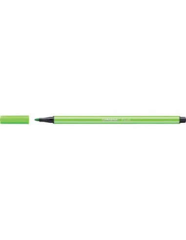 Pennarelli Stabilo Pen 68 tratto 1 mm verde chiaro 68/33