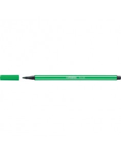 Pennarelli Stabilo Pen 68 tratto 1 mm verde 68/36
