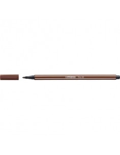 Pennarelli Stabilo Pen 68 tratto 1 mm bruno 68/45