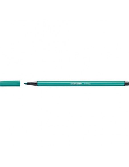 Pennarelli Stabilo Pen 68 tratto 1 mm blu turchese 68/51
