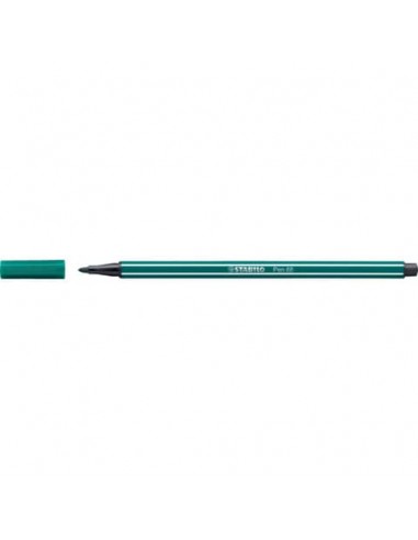 Pennarelli Stabilo Pen 68 tratto 1 mm verde turchese 68/53