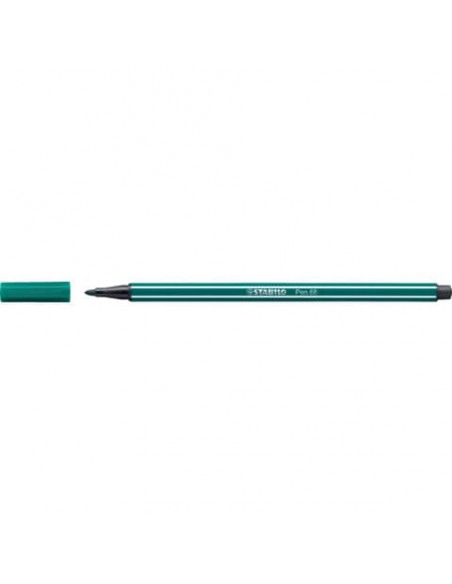 Pennarelli Stabilo Pen 68 tratto 1 mm verde turchese 68/53