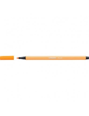 Pennarelli Stabilo Pen 68 tratto 1 mm arancio 68/54