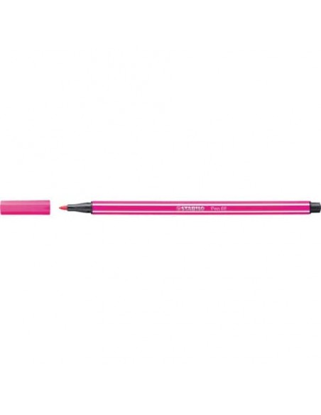 Pennarelli Stabilo Pen 68 tratto 1 mm rosa 68/56