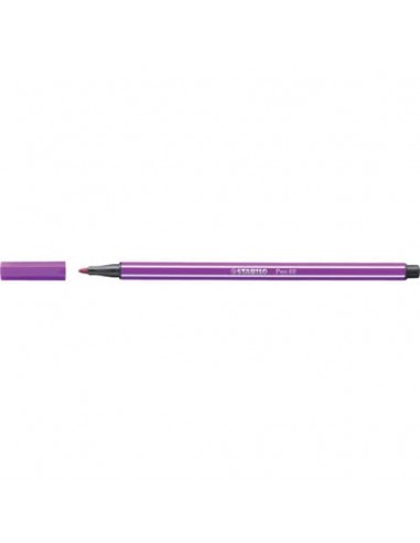 Pennarelli Stabilo Pen 68 tratto 1 mm lilla 68/58