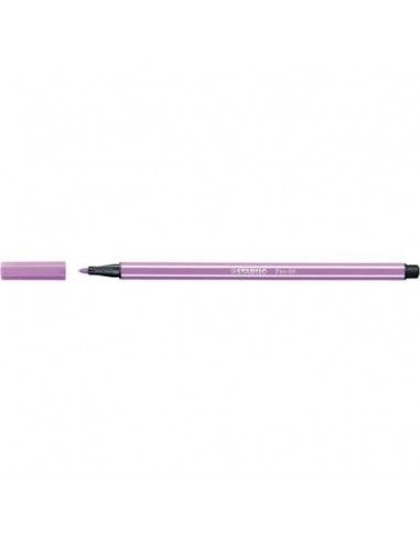 Pennarelli Stabilo Pen 68 tratto 1 mm lilla chiaro 68/59