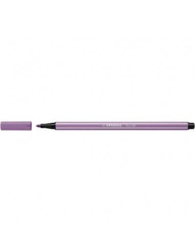 Pennarelli Stabilo Pen 68 tratto 1 mm malva chiaro 68/62