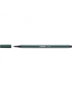 Pennarelli Stabilo Pen 68 tratto 1 mm verde terra 68/63