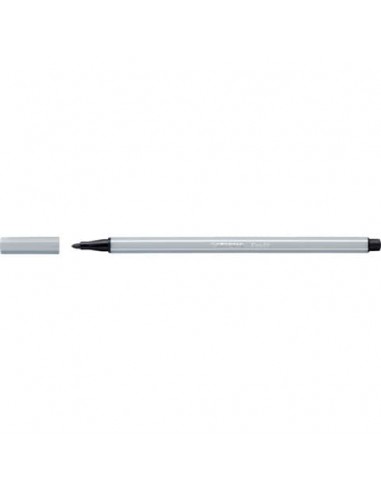 Pennarelli Stabilo Pen 68 tratto 1 mm grigio freddo chiaro 68/94