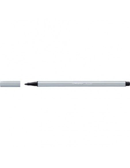Pennarelli Stabilo Pen 68 tratto 1 mm grigio freddo chiaro 68/94