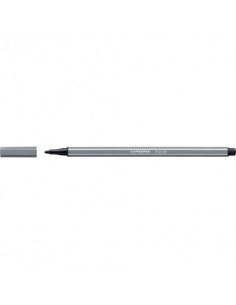 Pennarelli Stabilo Pen 68 tratto 1 mm grigio scuro 68/96