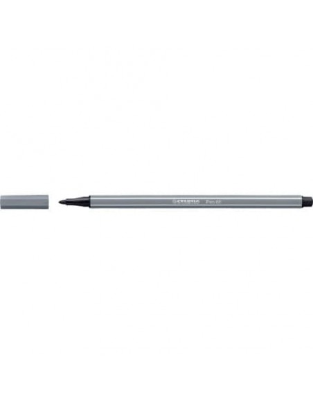 Pennarelli Stabilo Pen 68 tratto 1 mm grigio scuro 68/96