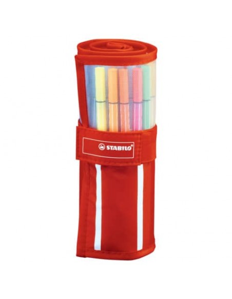 Pennarelli Stabilo Pen 68 tratto 1 mm rollset classico conf. 30 colori assortiti - 6830-2