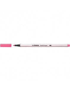 Pennarello Stabilo Pen 68 brush - punta a pennello - M 1 mm rosa 568/29