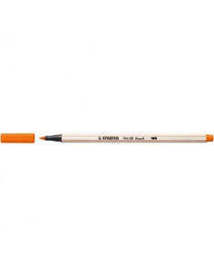 Pennarello Stabilo Pen 68 brush - punta a pennello - M 1 mm vermiglio pallido - 568/30