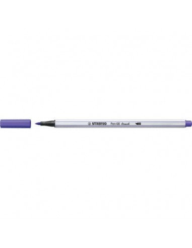 Pennarello Stabilo Pen 68 brush - punta a pennello - M 1 mm viola 568/55