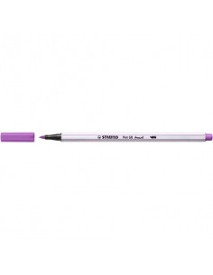 Pennarello Stabilo Pen 68 brush - punta a pennello - M 1 mm prugna 568/60
